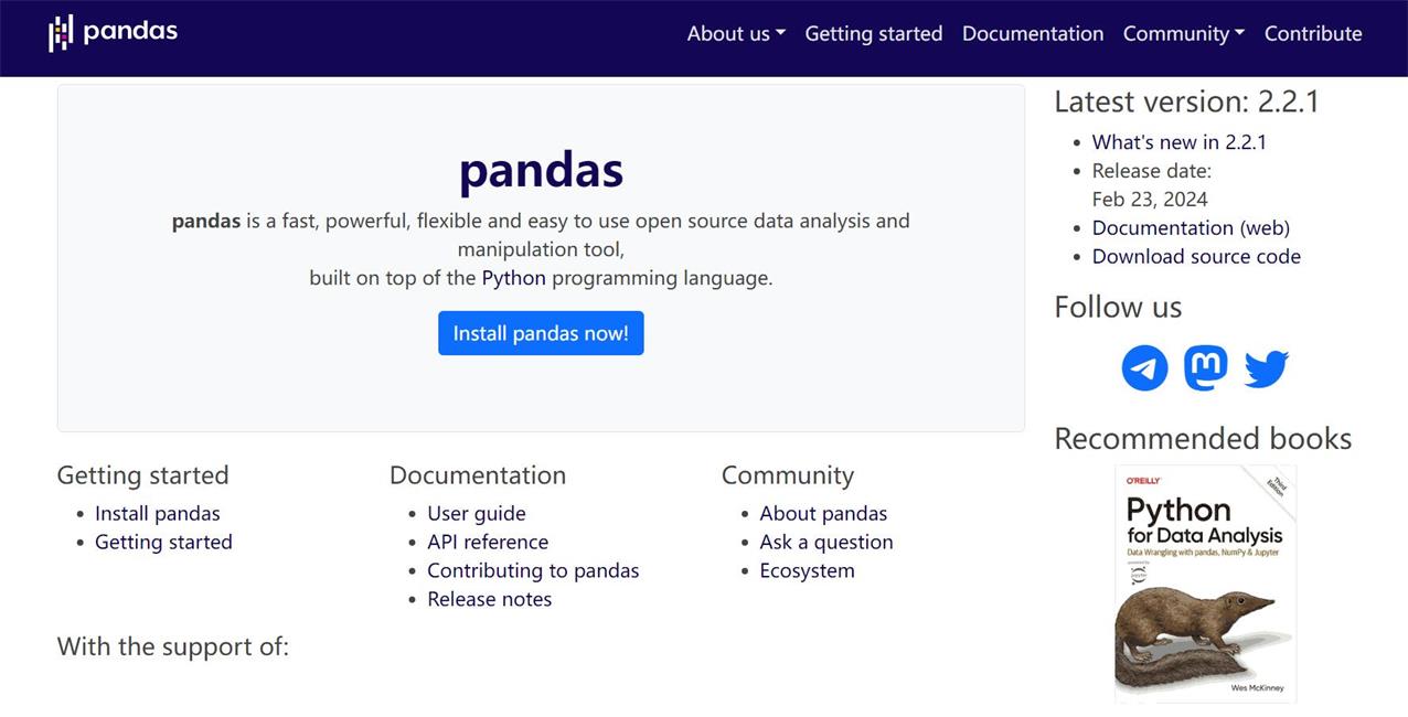 数据分析的利器，Pandas 软件包详解与应用示例